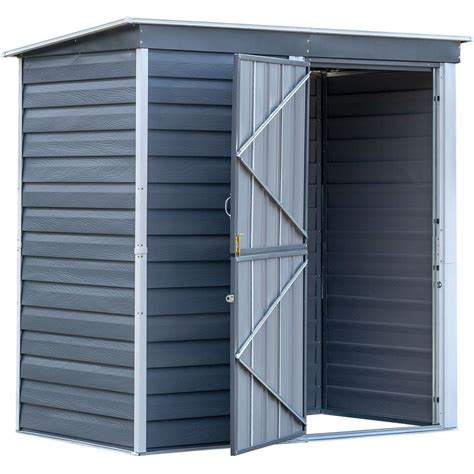 arrow shed-in-a-box steel storage shed|arrow galvanized steel storage shed.